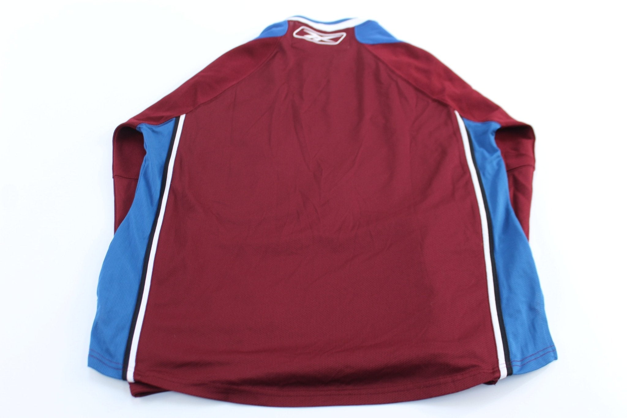 Reebok Embroidered Logo Colorado Avalanche Hockey Jersey - ThriftedThreads.com