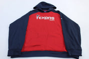 Reebok Embroidered Logo Houston Texans Pullover Hoodie - Jackets - Thrifted Threads