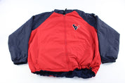 Reebok Embroidered Logo Houston Texas Reversible Zip Up Jacket - ThriftedThreads.com