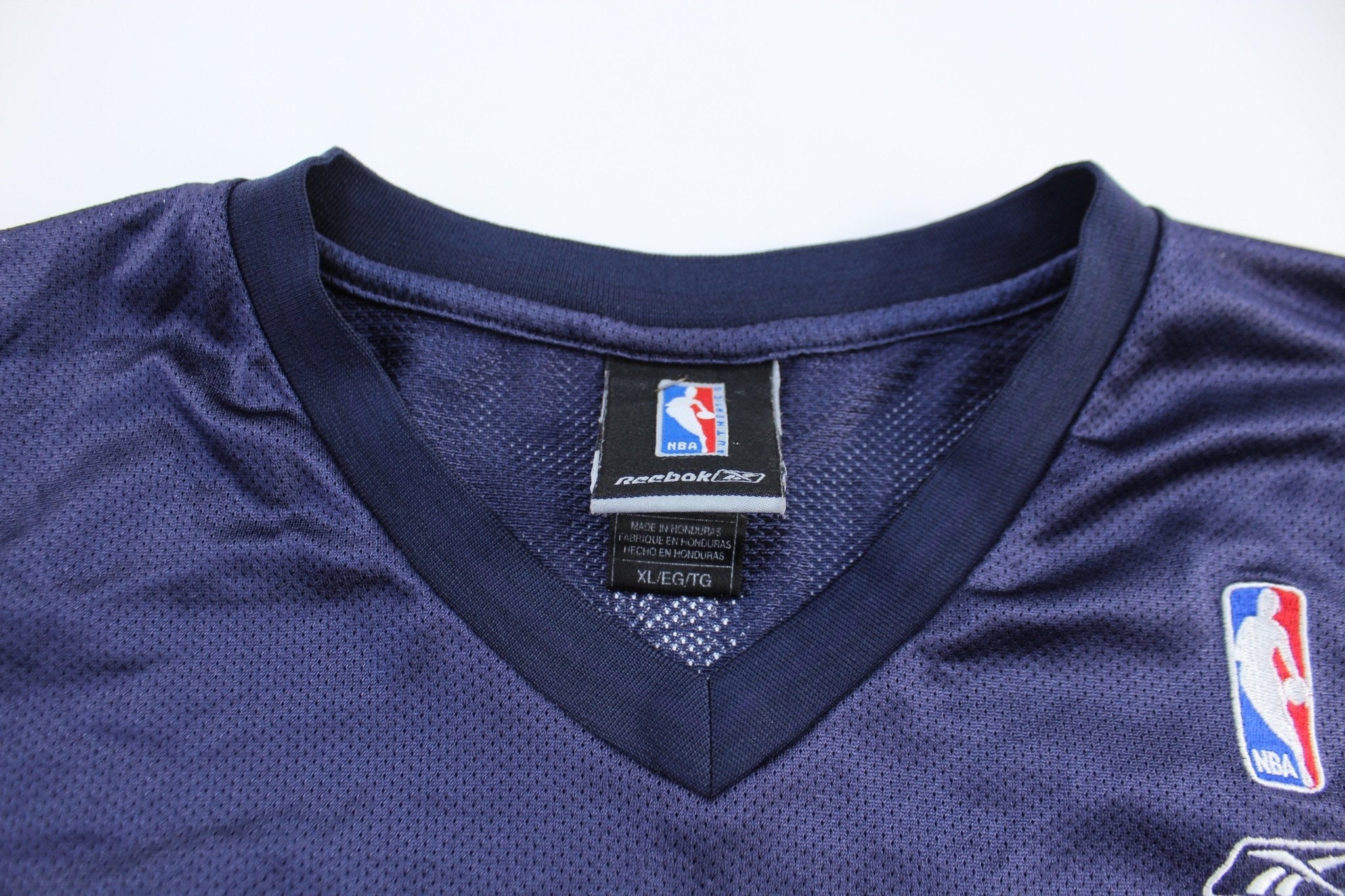 Reebok Embroidered Logo Memphis Grizzlies Mark Gasol Basketball Jersey - ThriftedThreads.com