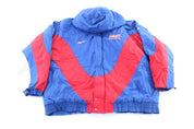Reebok Embroidered Logo New England Patriots Zip Up Jacket - ThriftedThreads.com