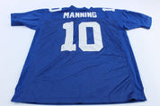 Reebok Embroidered Logo New York Giants Eli Manning Football Jersey - ThriftedThreads.com