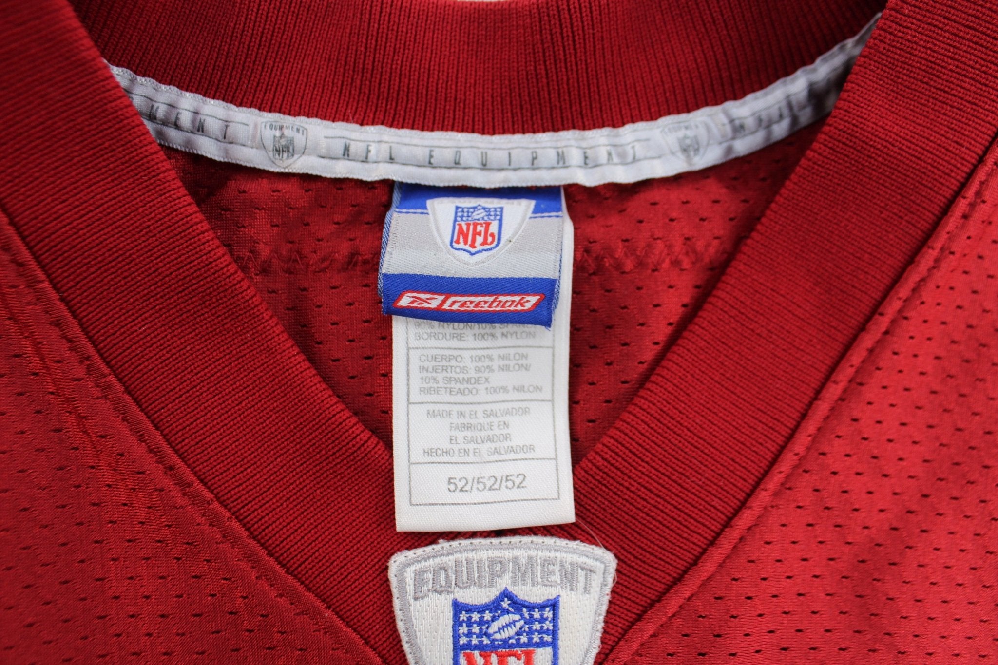 Reebok Embroidered Logo San Francisco 49ers Terrell Owens Football Jersey - ThriftedThreads.com