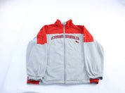 Reebok Embroidered Logo St. Louis Cardinals Fleece Zip Up Jacket - Jacket - Thrifted Threads