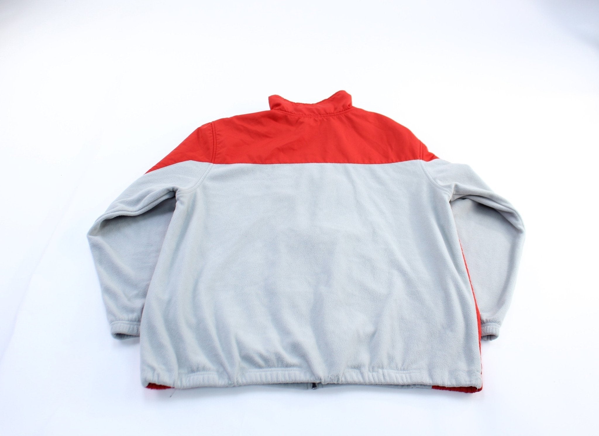 Reebok Embroidered Logo St. Louis Cardinals Fleece Zip Up Jacket - Jacket - Thrifted Threads