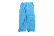 Reebok Embroidered Logo Teal Track Pants - ThriftedThreads.com