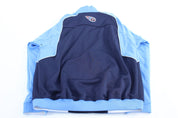 Reebok Embroidered Logo Tennessee Titans Equipment Zip Up Jacket - ThriftedThreads.com
