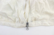 Reebok Embroidered Logo White Zip Up Jacket - Jackets - Thrifted Threads