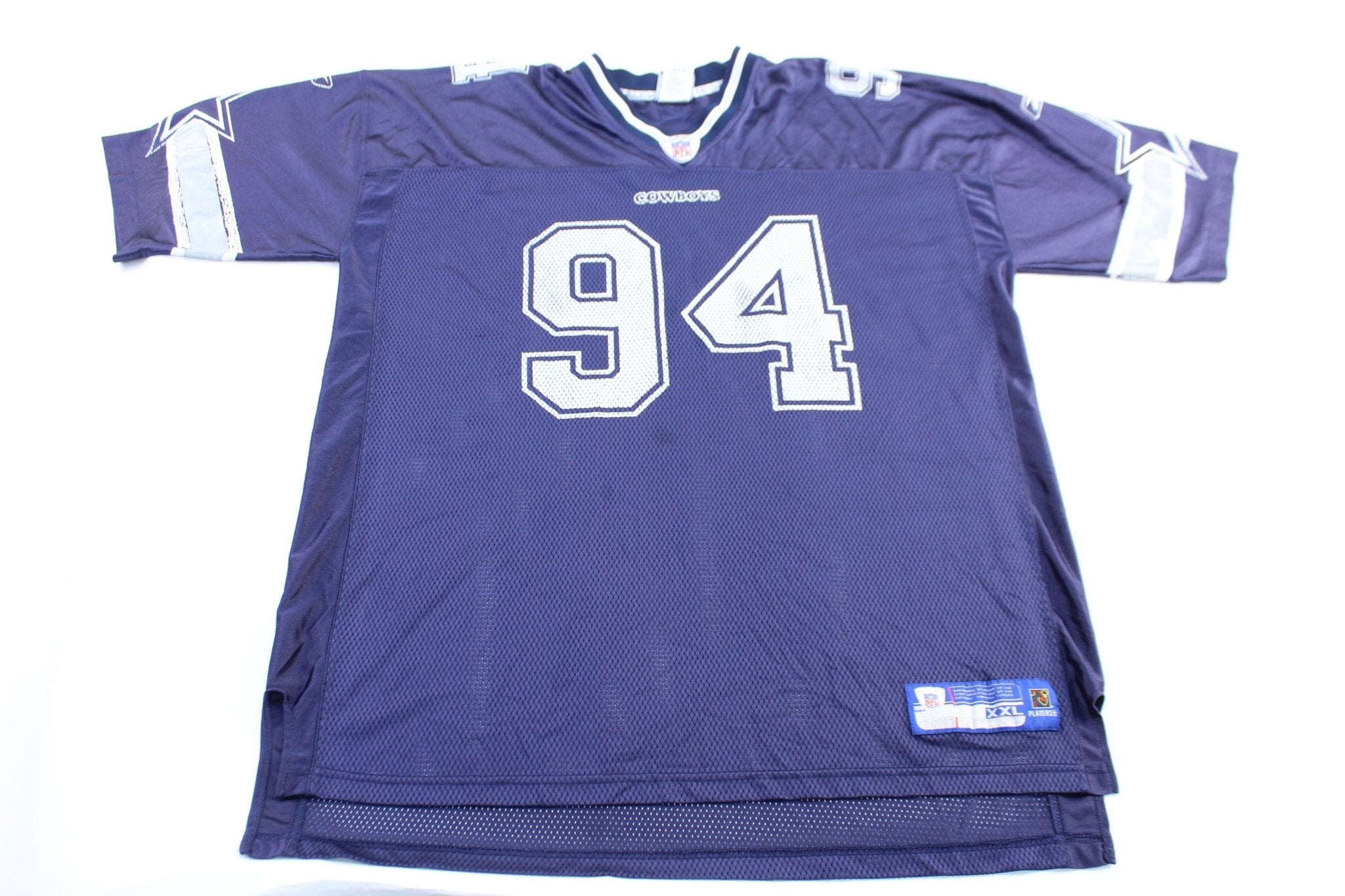 Reebok Logo Dallas Cowboys DeMarcus Ware Football Jersey - ThriftedThreads.com