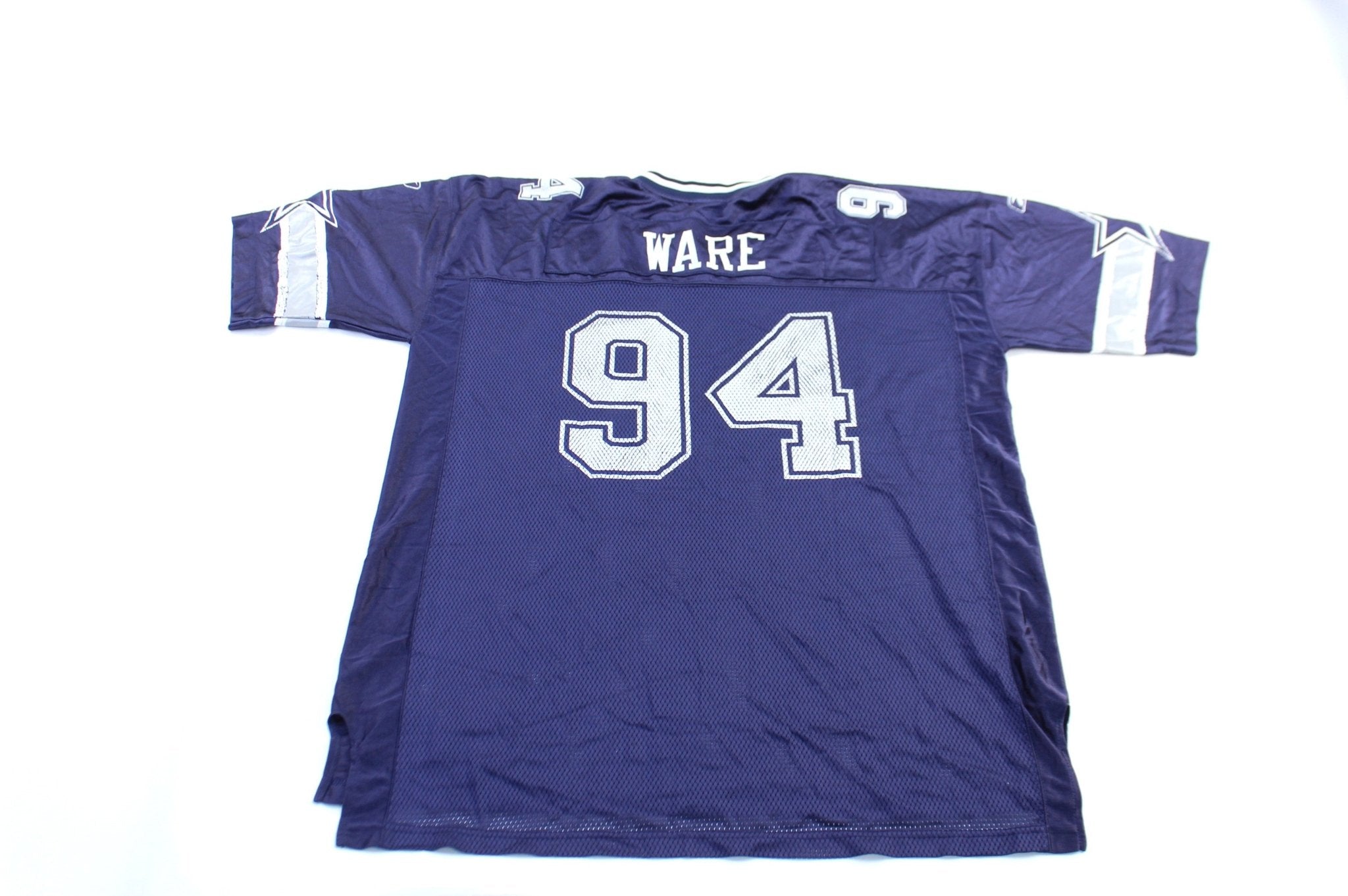 Reebok Logo Dallas Cowboys DeMarcus Ware Football Jersey - ThriftedThreads.com