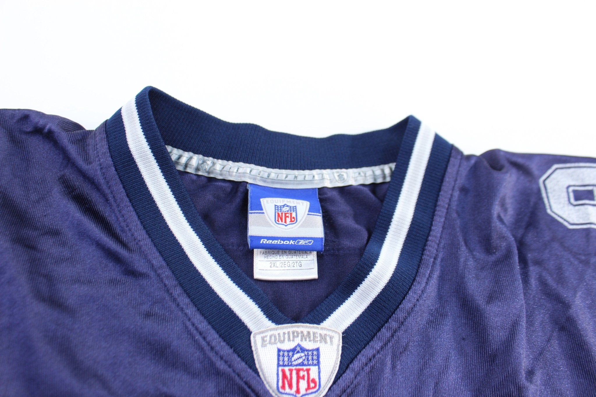 Reebok Logo Dallas Cowboys DeMarcus Ware Football Jersey - ThriftedThreads.com