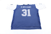Reebok Logo Dallas Cowboys Roy Williams Football Jersey - ThriftedThreads.com