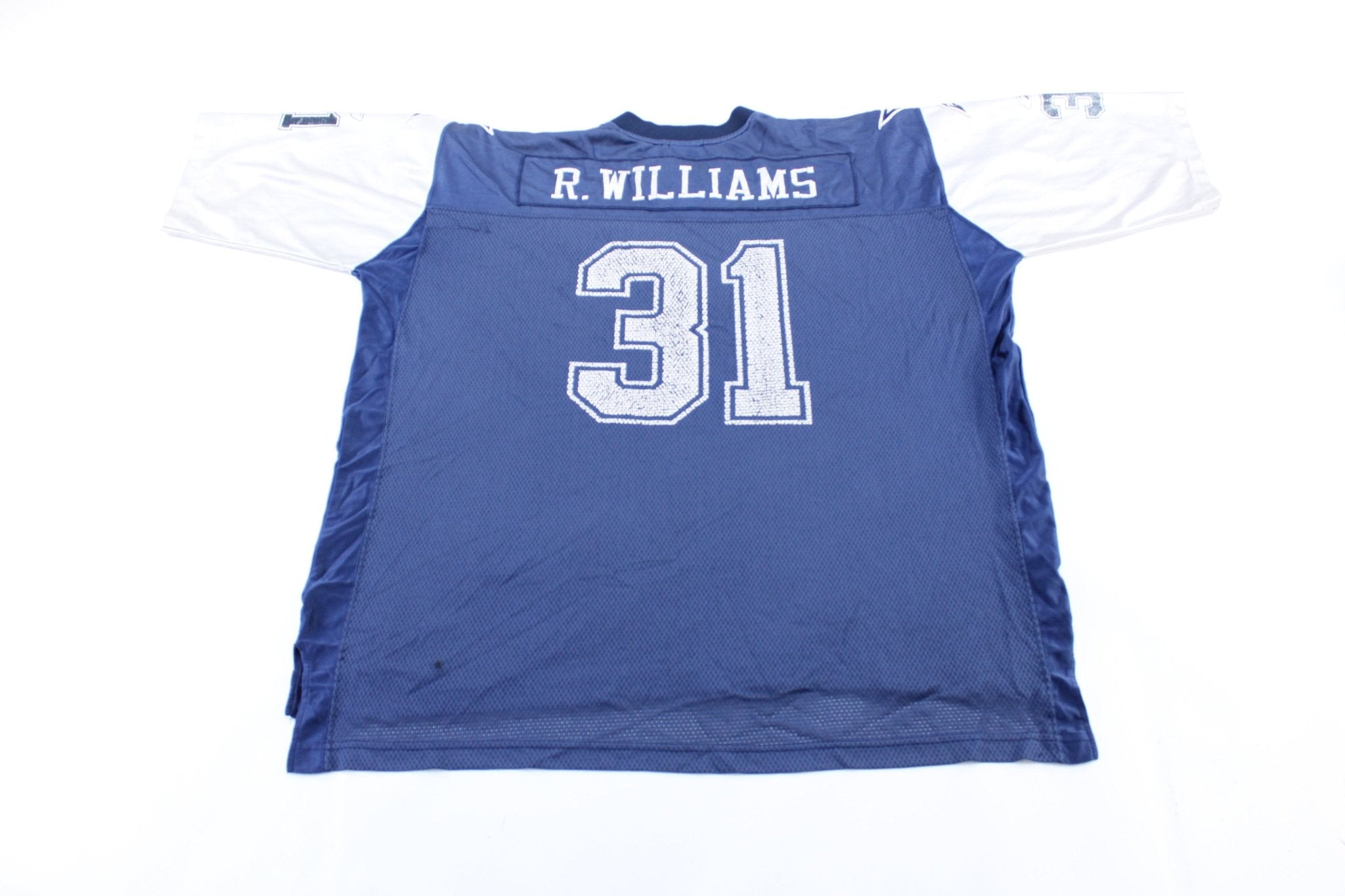 Reebok Logo Dallas Cowboys Roy Williams Football Jersey - ThriftedThreads.com