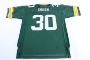 Reebok Logo Green Bay Packers Ahman Green Football Jersey - ThriftedThreads.com