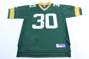 Reebok Logo Green Bay Packers Ahman Green Football Jersey - ThriftedThreads.com