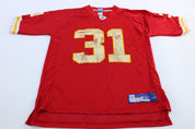 Reebok Logo Kansas City Chiefs Priest Holmes Football Jersey - Jerseys/Tanks - Thrifted Threads