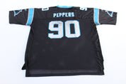 Reebok Logo North Carolina Panthers Julius Peppers Football Jersey - ThriftedThreads.com