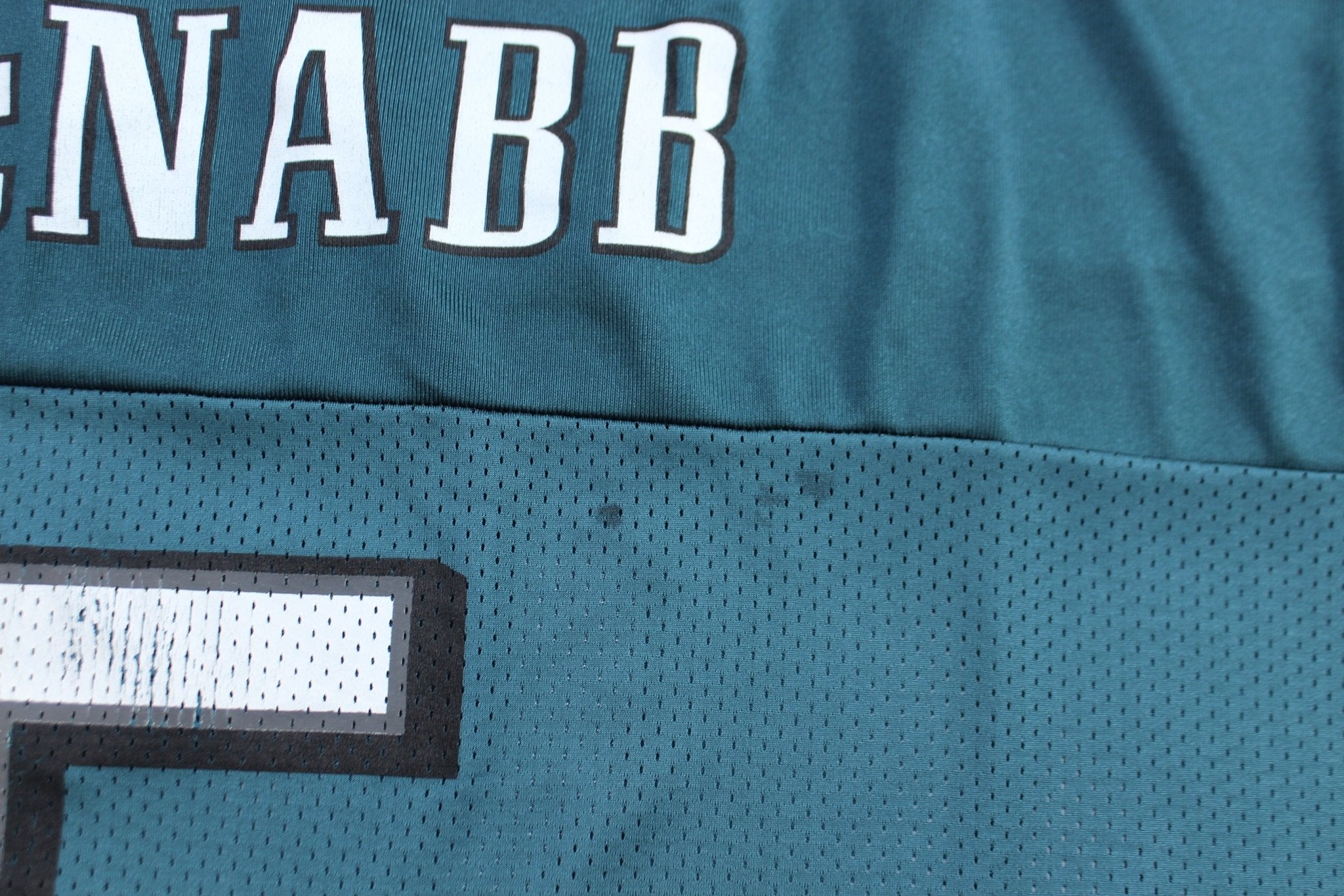 Reebok Logo Philadelphia Eagles Donovan McNabb Football Jersey - ThriftedThreads.com
