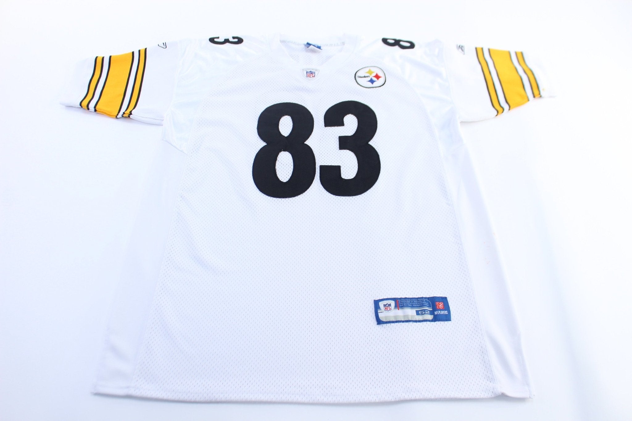 Reebok Logo Pittsburgh Steelers Heath Miller Football Jersey - ThriftedThreads.com