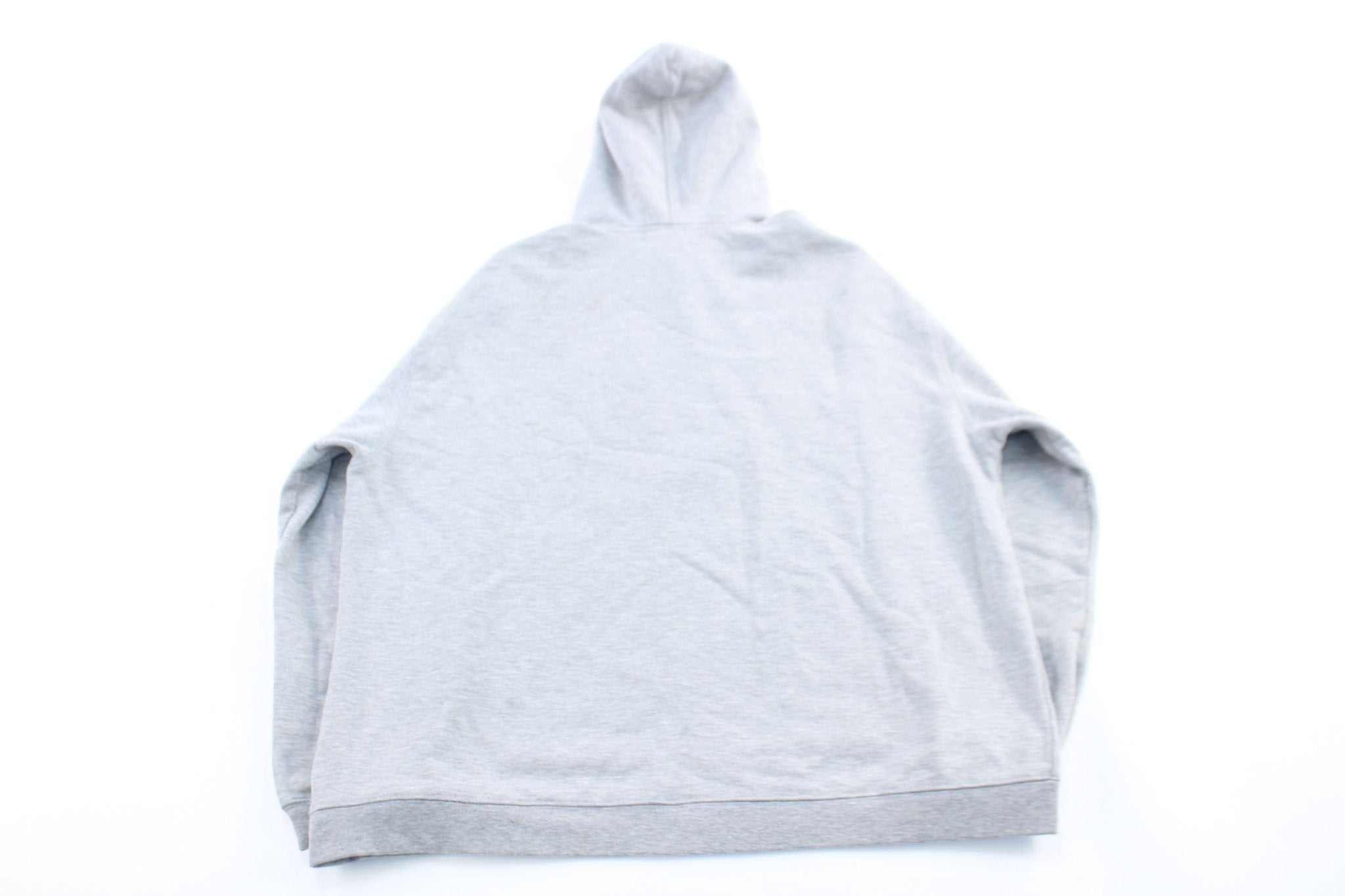 Reebok Logo San Francisco 49ers Grey Pullover Hoodie - ThriftedThreads.com