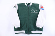 Reebok New York Jets Football Super Bowl Champions Full Zip Jacket - Jacket - Thrifted Threads