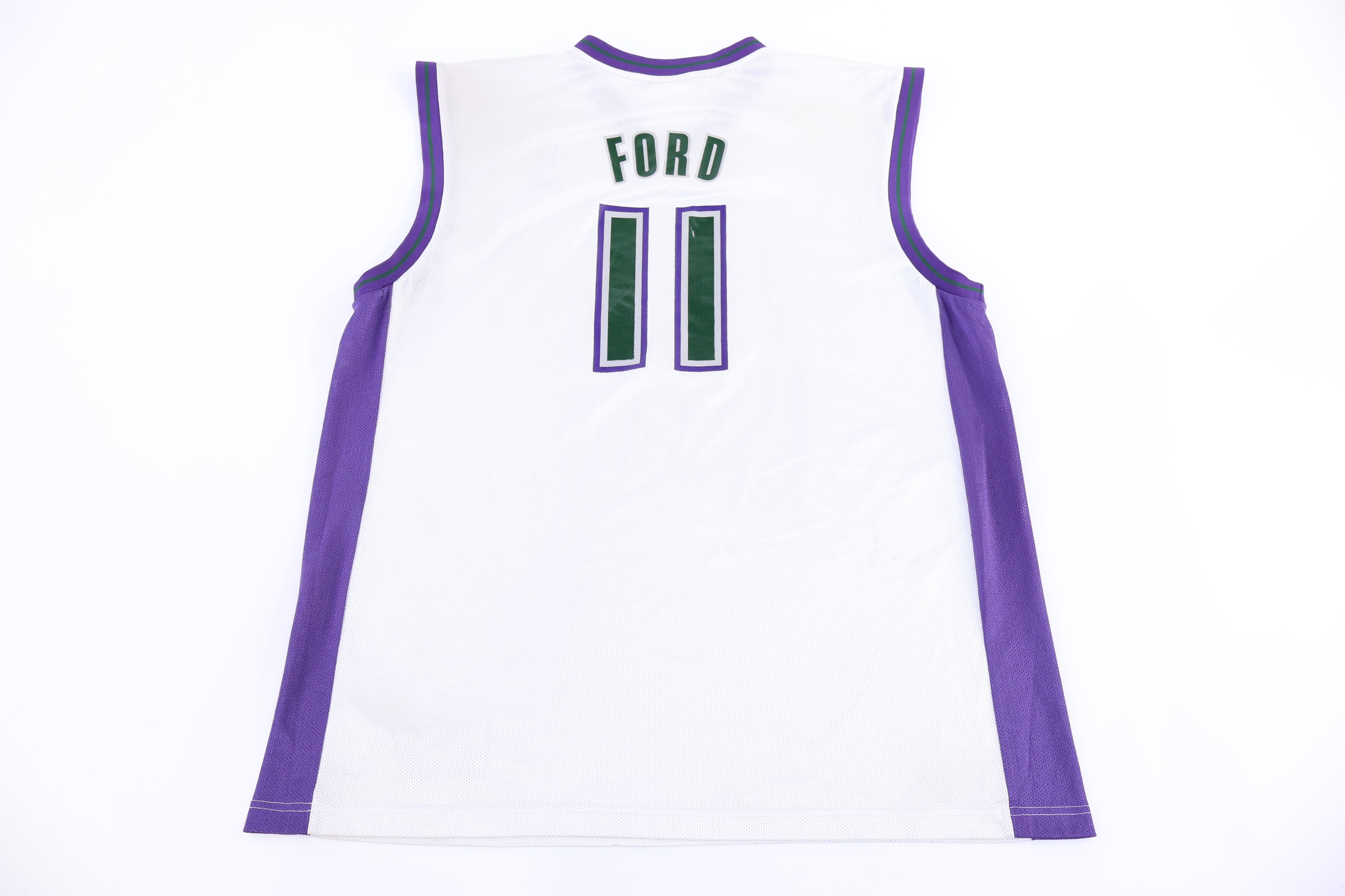 Reebok Tj Ford Milwaukee Bucks Basketball Jersey - Jerseys/Tanks - Thrifted Threads