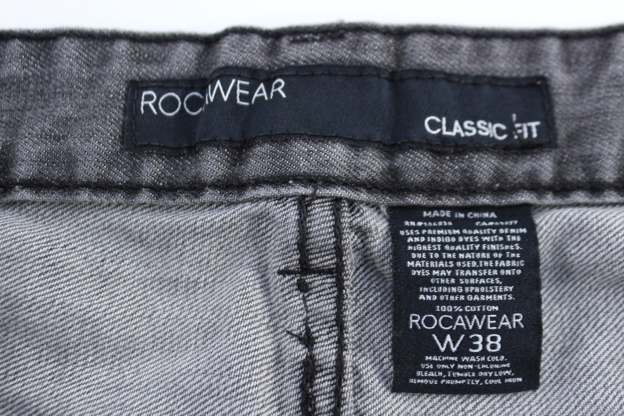 Rocawear Black Denim Jeans - ThriftedThreads.com