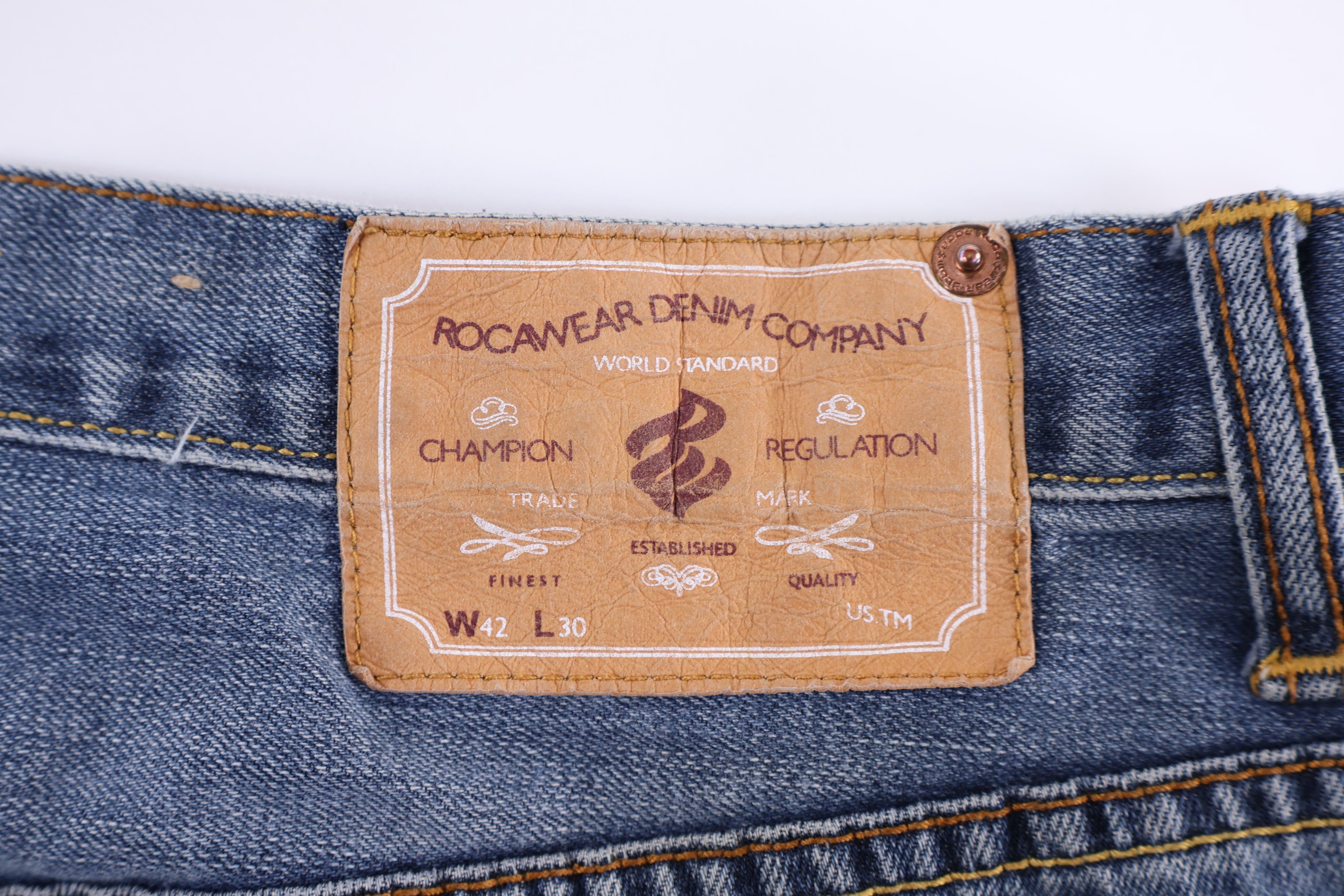 Rocawear Dark Wash Denim Jeans - Pants - Thrifted Threads