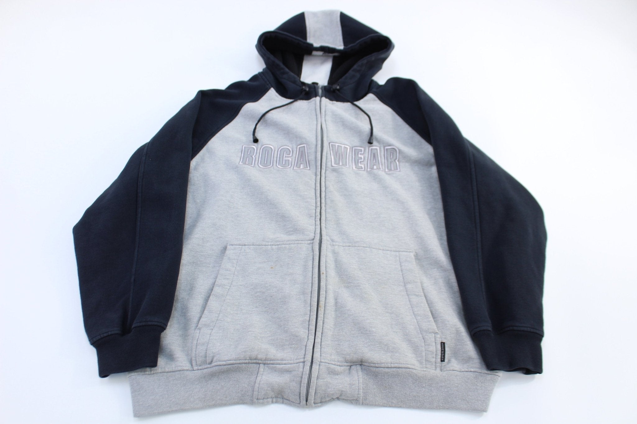 Rocawear Embroidered Full Zip Hoodie - Jacket - Thrifted Threads