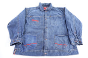 Rocawear Medium Wash Denim Jacket - Jacket - Thrifted Threads