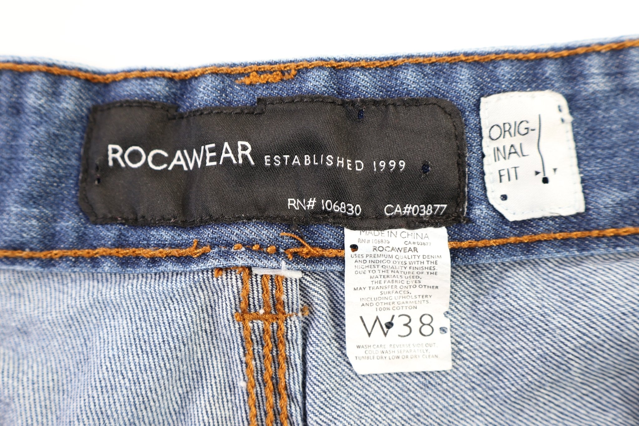 Rocawear Medium Wash Denim Jeans - Pants - Thrifted Threads
