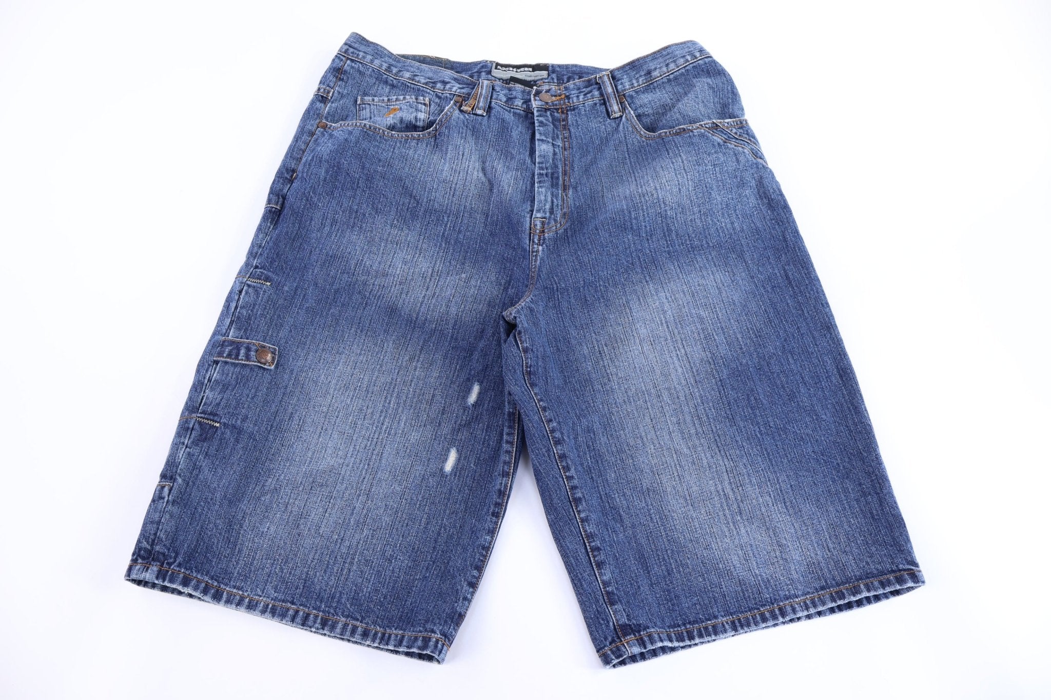 Rocawear Medium Wash Denim Shorts - Pants/Shorts - Thrifted Threads