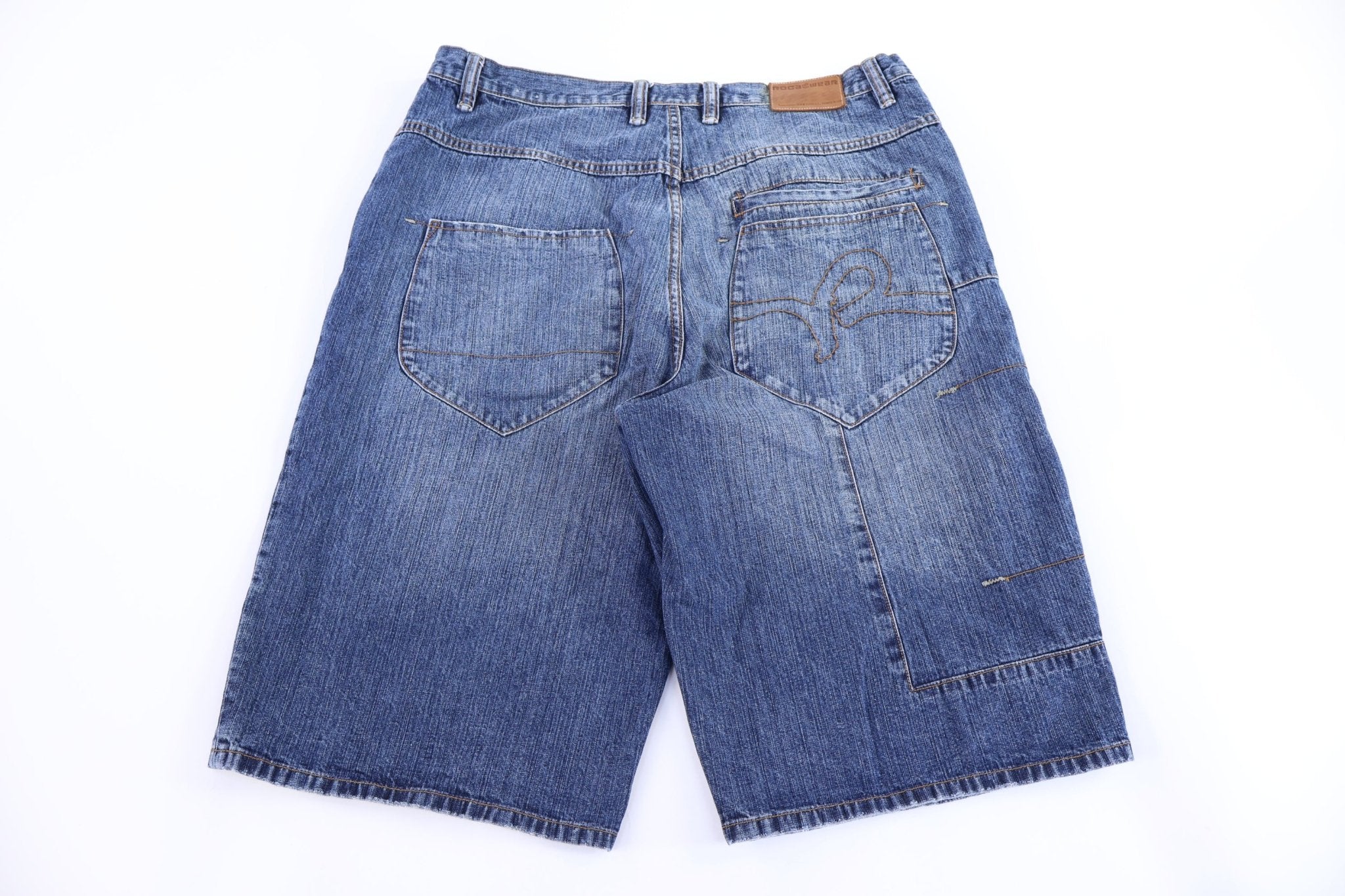 Rocawear Medium Wash Denim Shorts - Pants/Shorts - Thrifted Threads