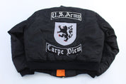 Rotcho U.S. Army Carpe Diem Embroidered MA - 1 Bomber Jacket - ThriftedThreads.com