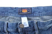 Route 66 Denim Cargo Shorts - ThriftedThreads.com