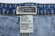 Route 66 Embroidered Light Wash Denim Shorts - Pants/Shorts - Thrifted Threads