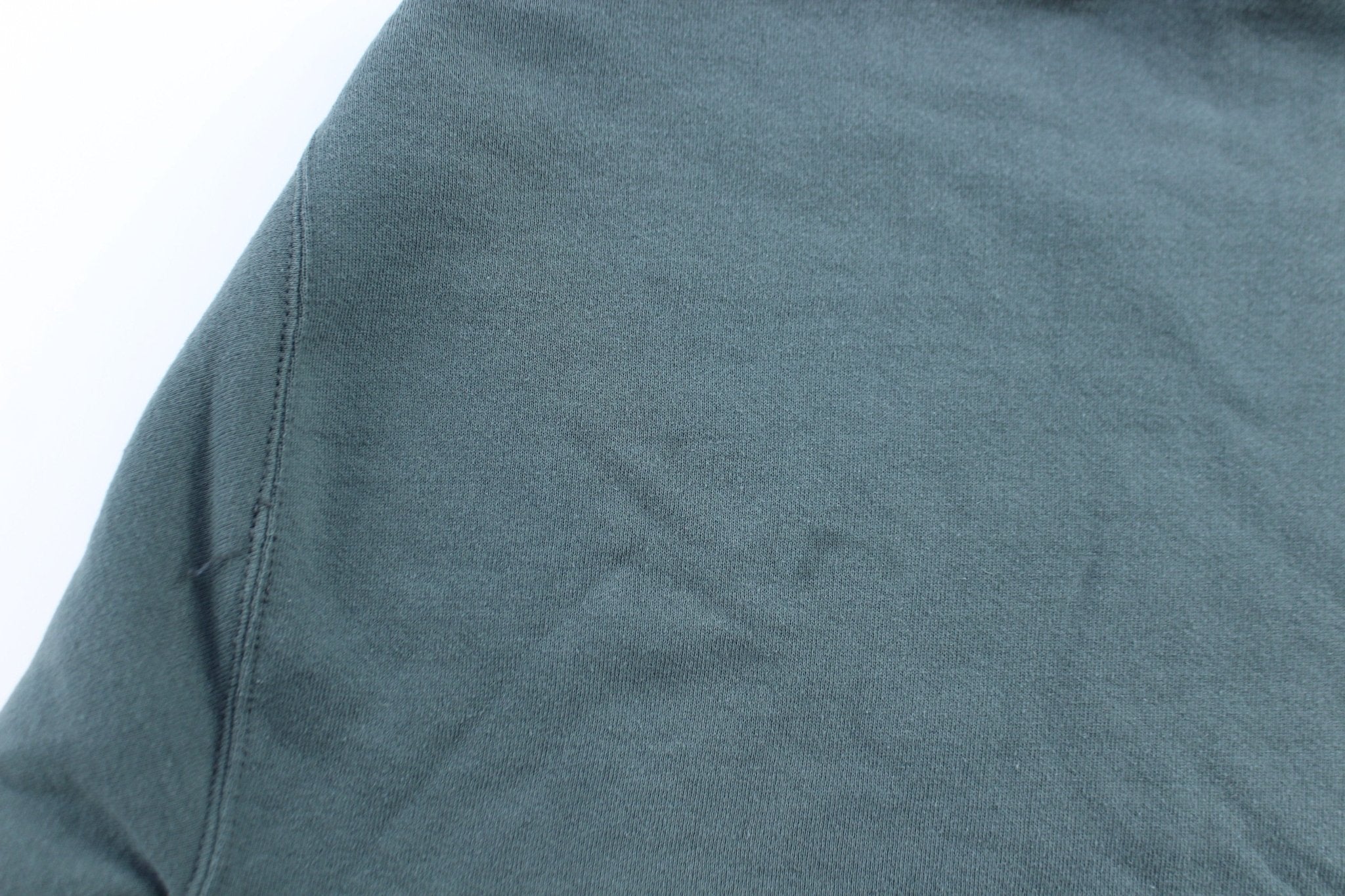 Russell Athletic Blank Green Sweatshirt - ThriftedThreads.com