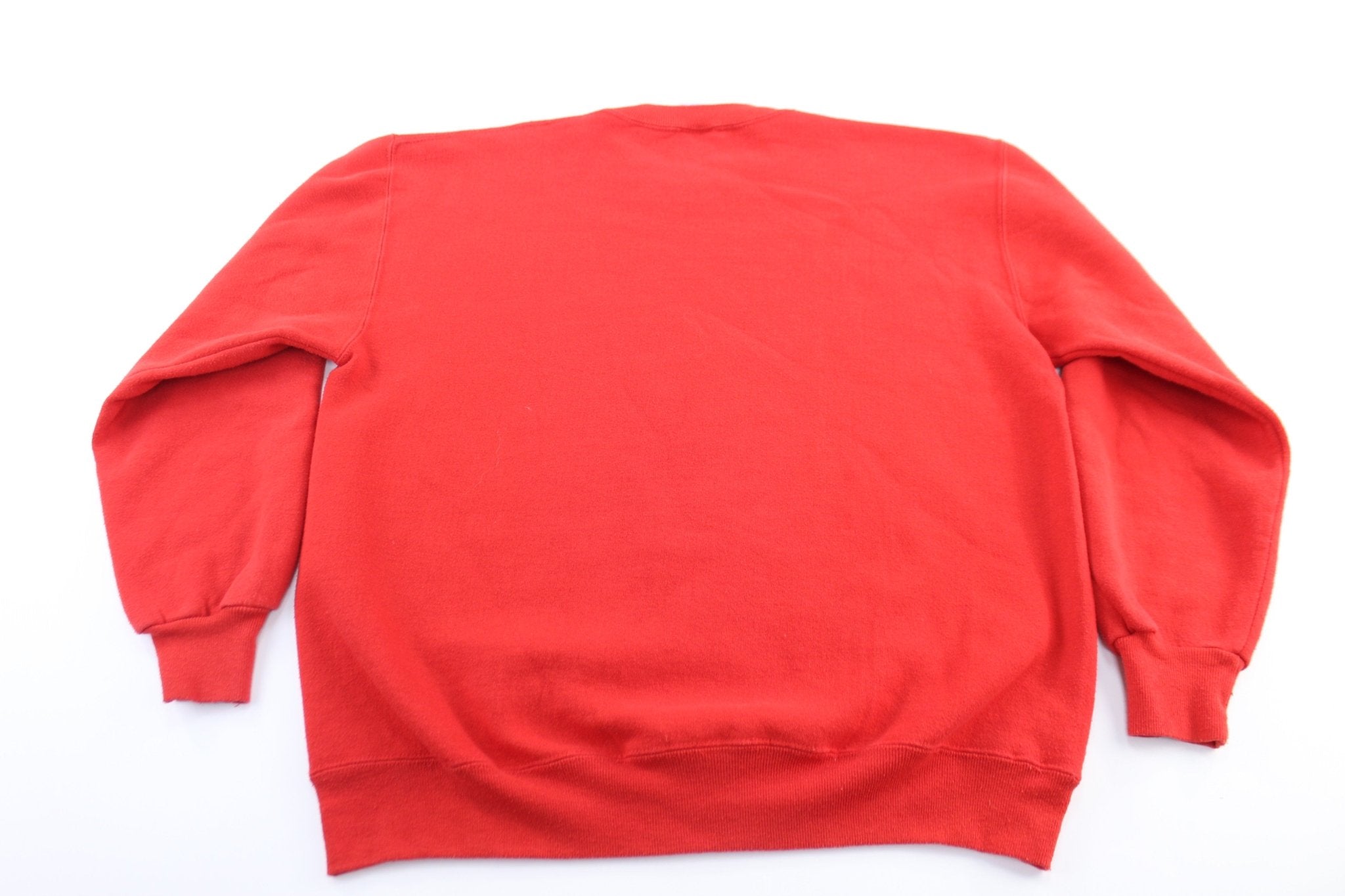 Russell Athletic Red Blank Sweatshirt - ThriftedThreads.com