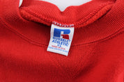 Russell Athletic Red Blank Sweatshirt - ThriftedThreads.com