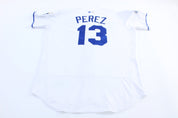 Salvador Perez Kansas City Royals Baseball Jersey - ThriftedThreads.com