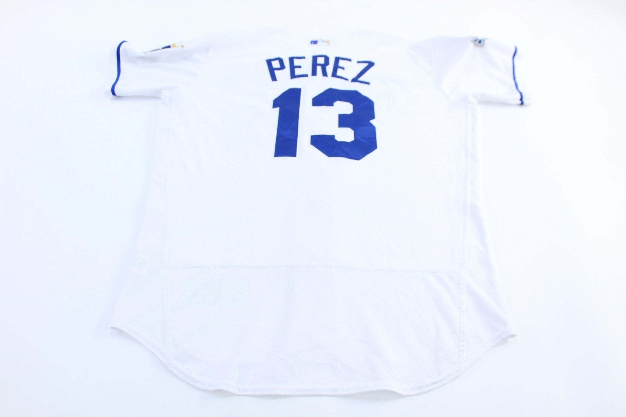 Salvador Perez Kansas City Royals Baseball Jersey - ThriftedThreads.com
