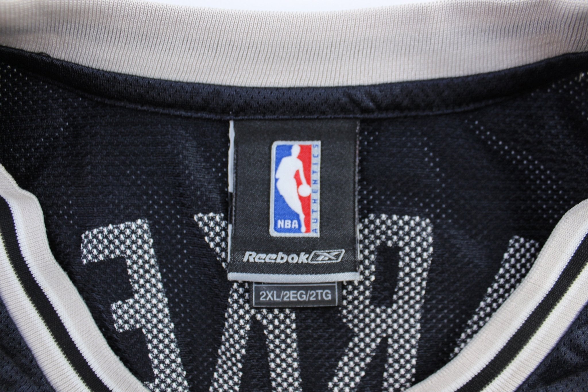 San Antonio Spurs Tony Parker Reebok Basketball Jersey - ThriftedThreads.com