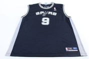San Antonio Spurs Tony Parker Reebok Basketball Jersey - ThriftedThreads.com