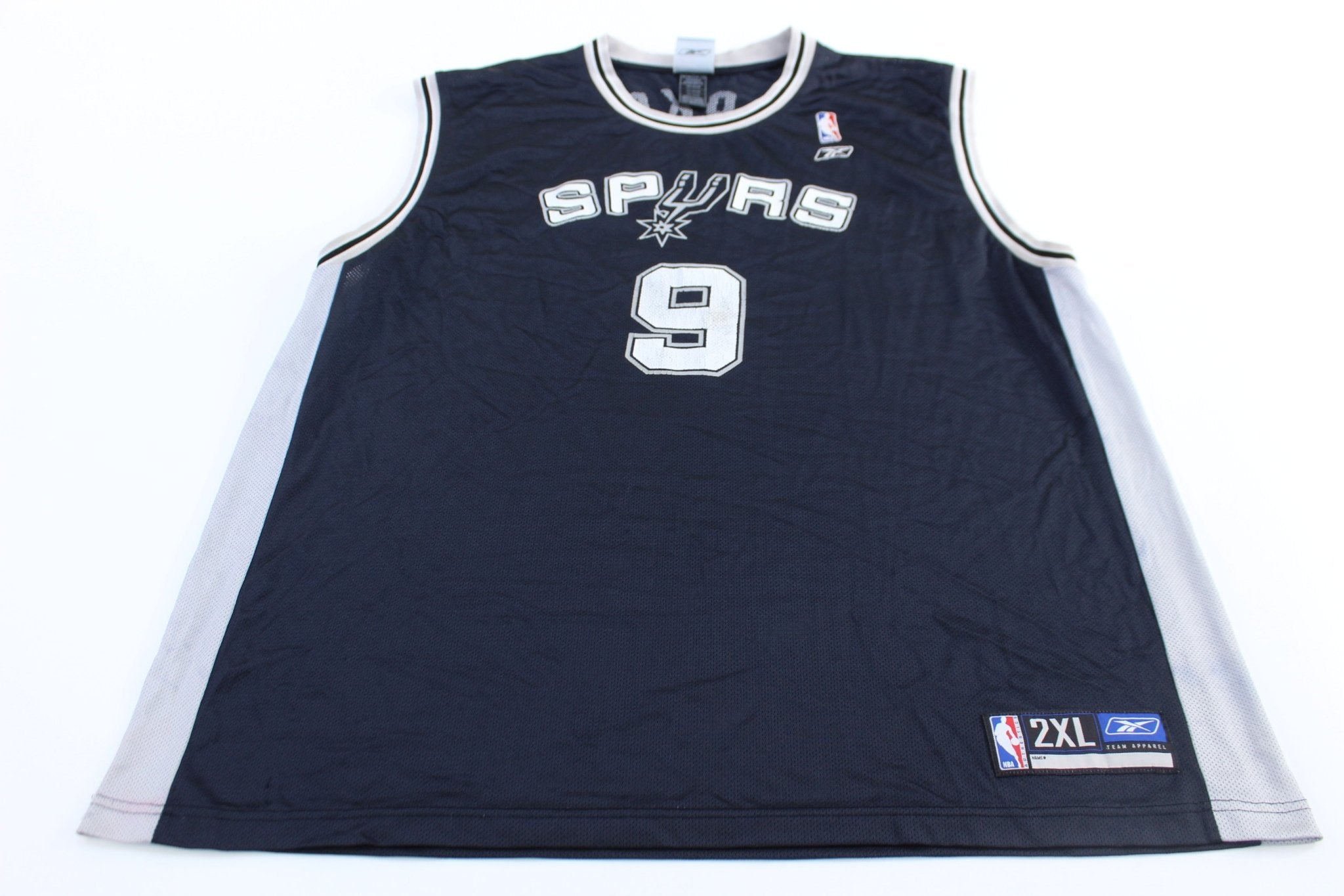 San Antonio Spurs Tony Parker Reebok Basketball Jersey - ThriftedThreads.com
