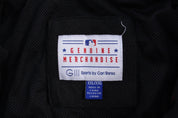 San Diego Padres Embroidered Black & Orange Fleece Zip Up Jacket - Jackets - Thrifted Threads