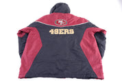 San Francisco 49ers Football Full Zip Jacket - Jacket - Thrifted Threads