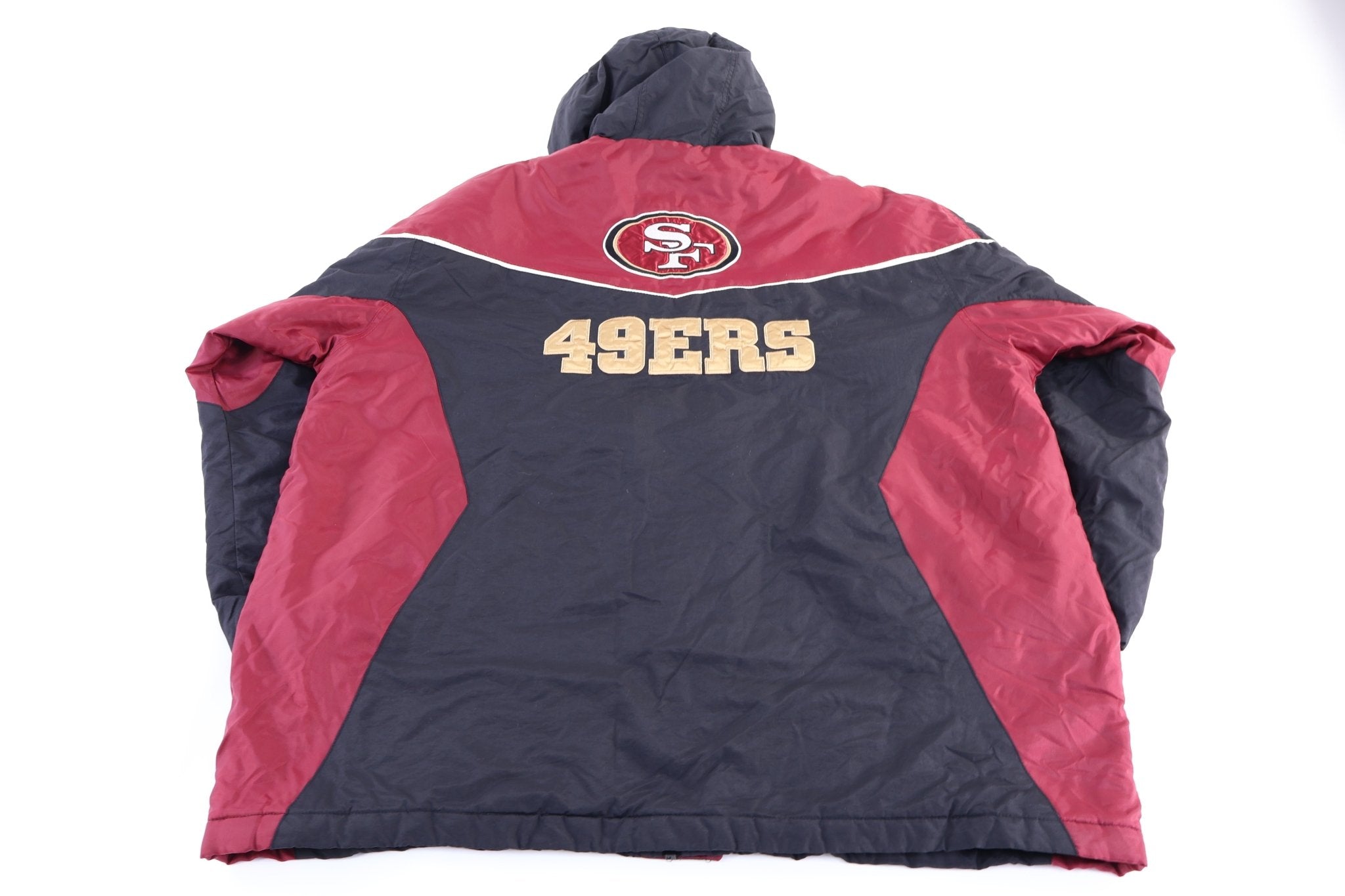 San Francisco 49ers Football Full Zip Jacket - Jacket - Thrifted Threads