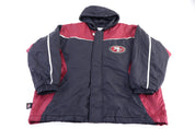 San Francisco 49ers Football Full Zip Jacket - Jacket - Thrifted Threads