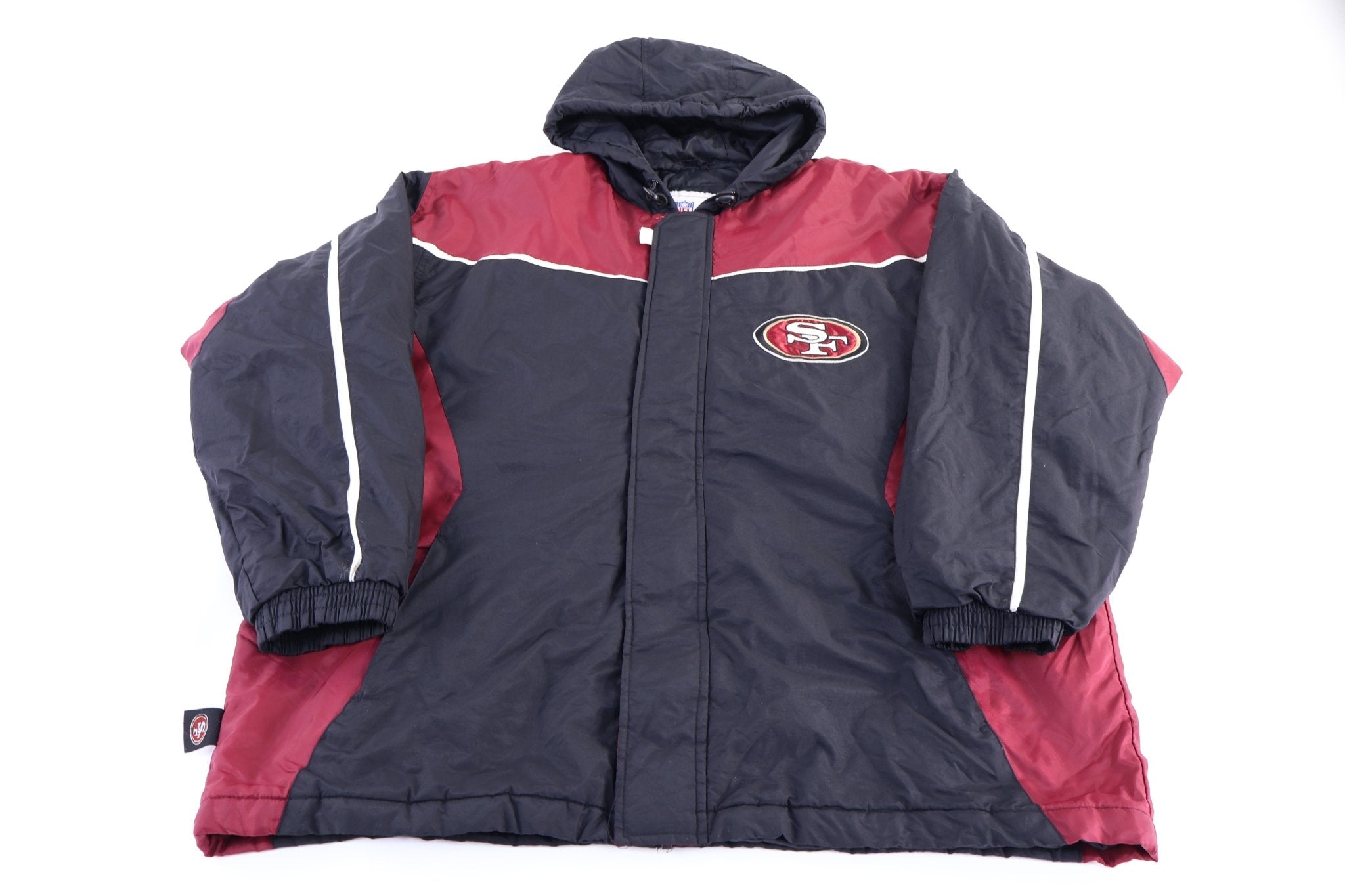 San Francisco 49ers Football Full Zip Jacket - Jacket - Thrifted Threads