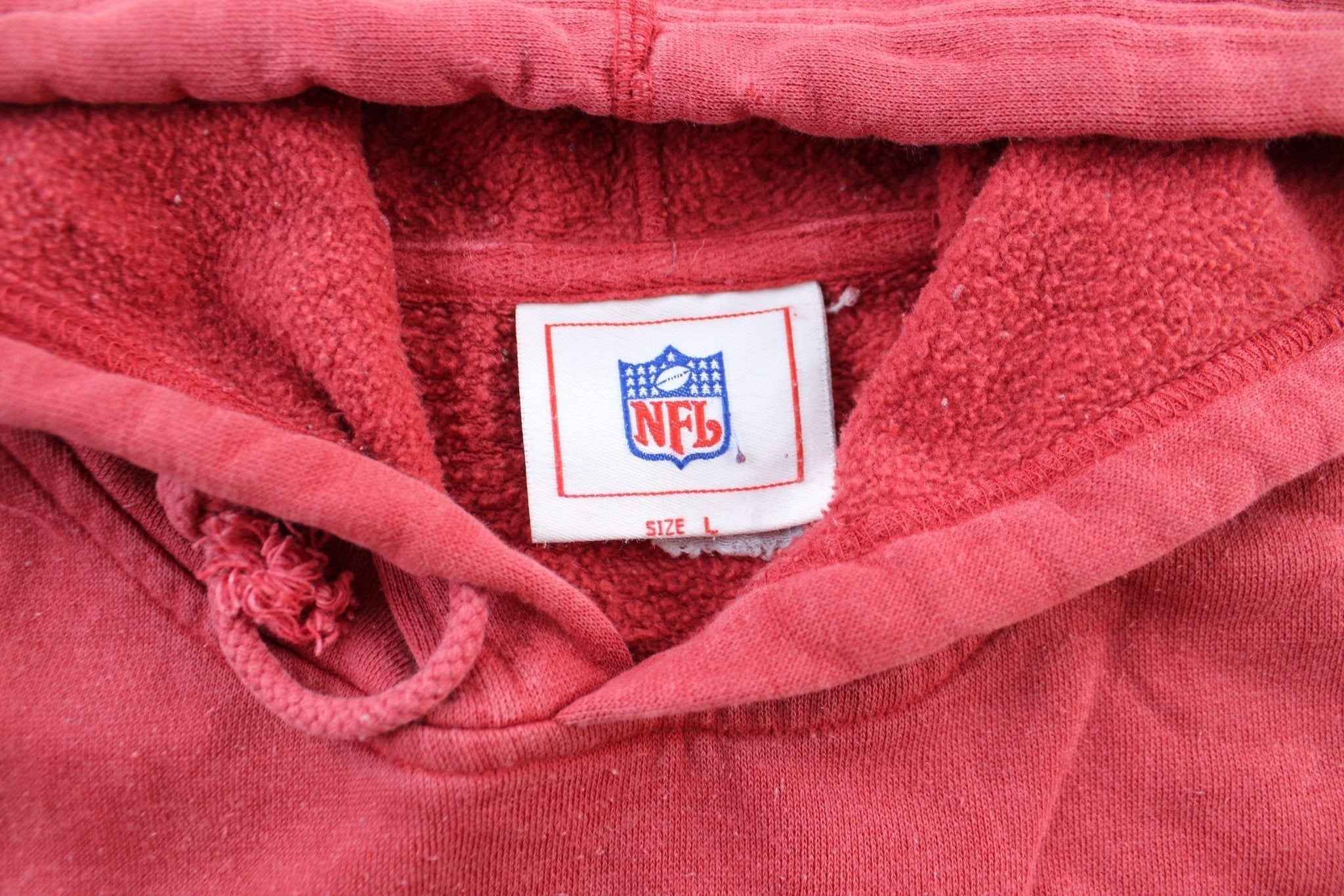 San Francisco Giants Embroidered Black & Red Pullover - Jackets - Thrifted Threads